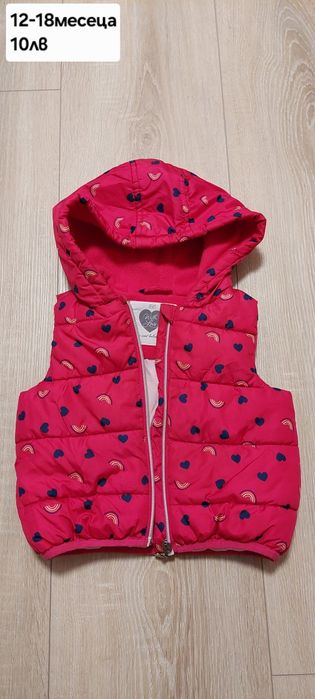 Детски елек 12-18м/ 2-3години Zara, F&F