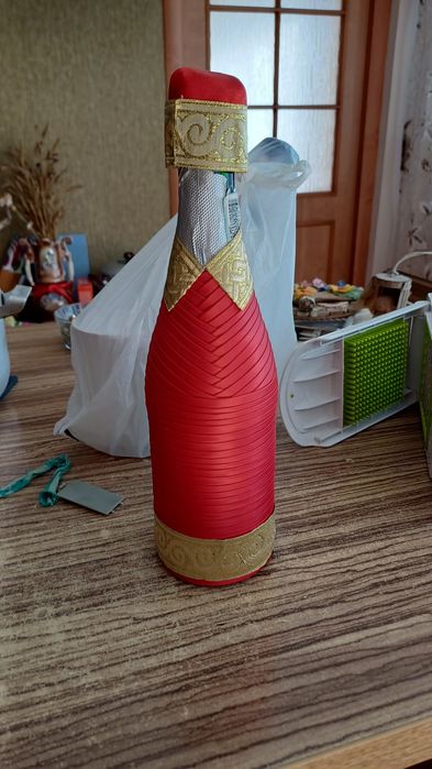 Бутылка красивая