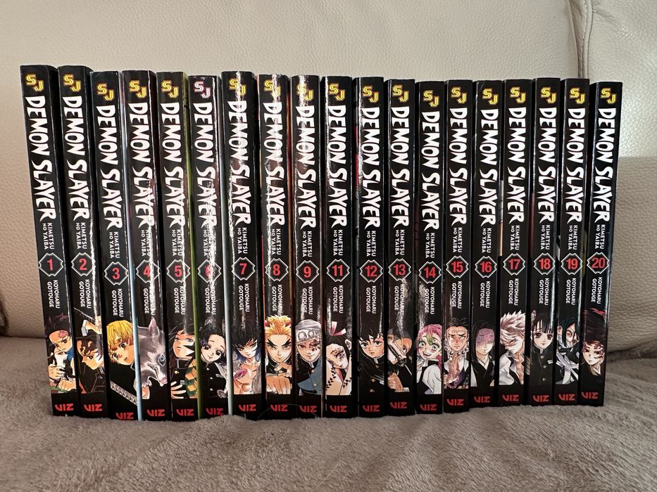 Colectie carti manga Demon Slayer