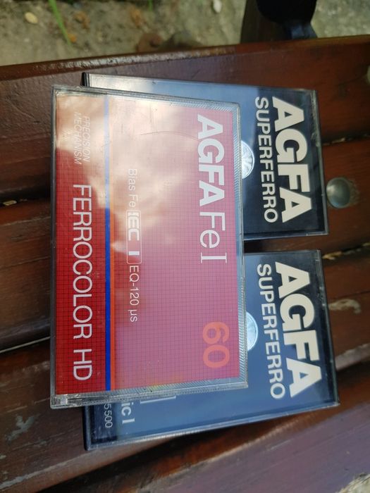 20 Lei. Casete audio AGFA. SuperFerro 60 +6 . Impecabile. Iasi.
