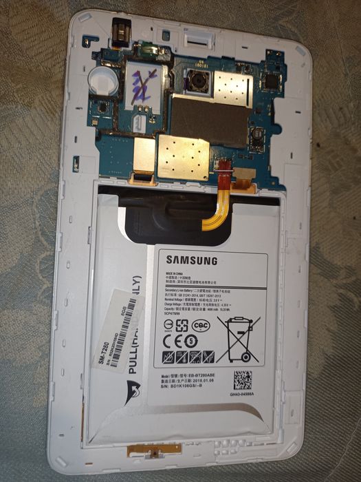 Samsung Galaxy tab 7" mufa defecta