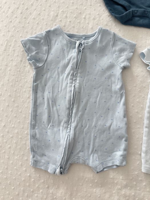 Пижамки с цип + бодита NEXT до 62см