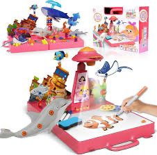 Детски проектор за рисуване, умен арт скицник момичета