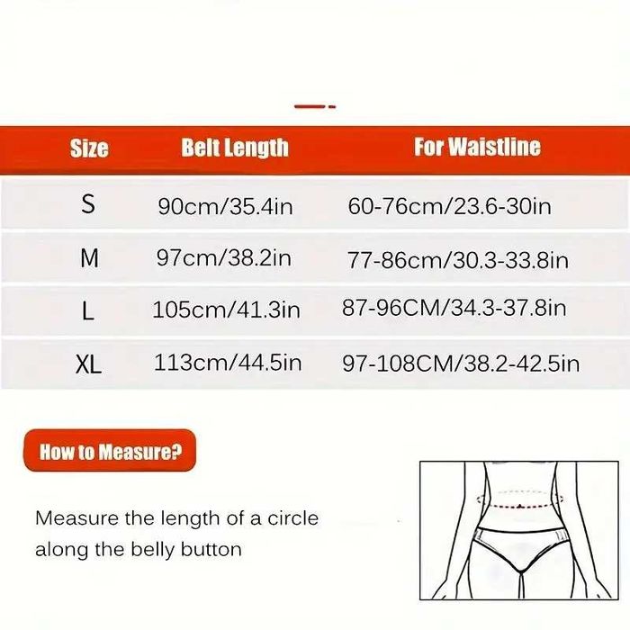 Турмалинов колан против болка в гърба и кръста със затоплящ ефект