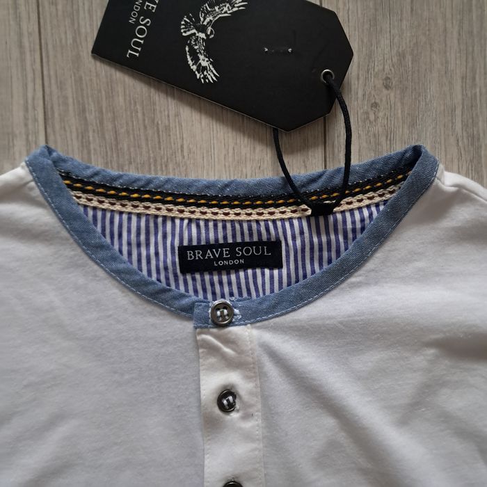 Мъжка памучна блуза BRAVE SOUL , размери - M, L , XL и XXL.