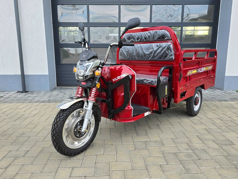 Triciclu electric cu bena tip cargo, CIV/COC, Kuba GL15000