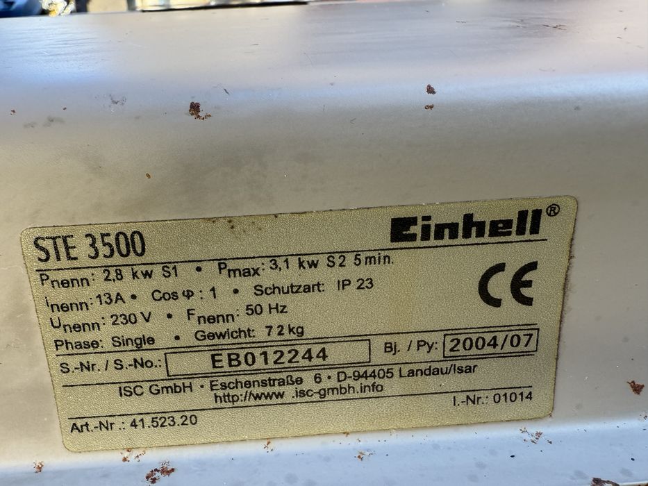 Camping  generator rulote case centrale 3,5kw