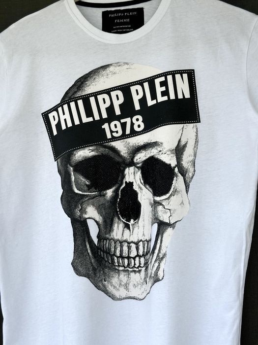 Мъжка тениска Philipp Plein - размер L, Отлично състояние