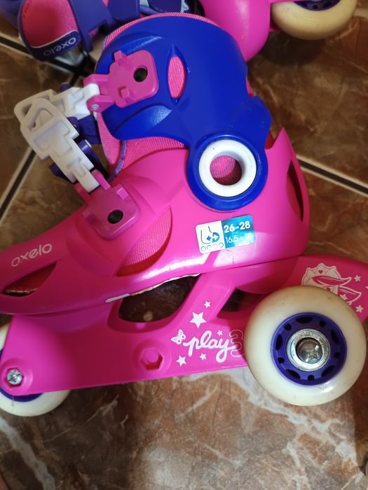 Patine cu rotile (role) reglabile, 26-28, stare foarte buna