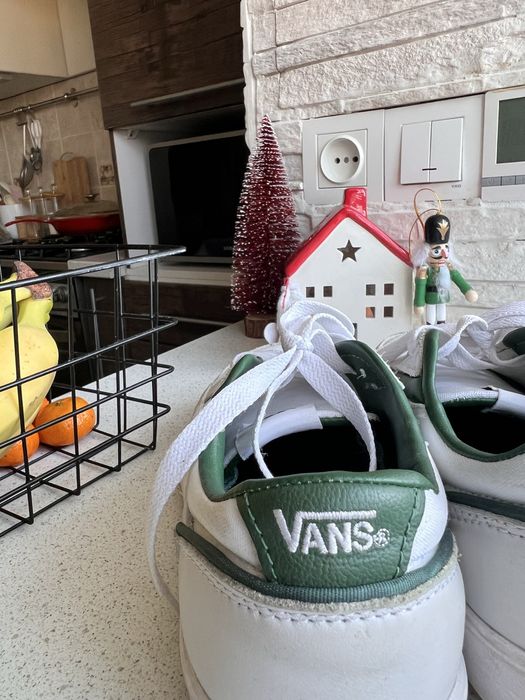 Кеды Vans кожа замша удобные кеды