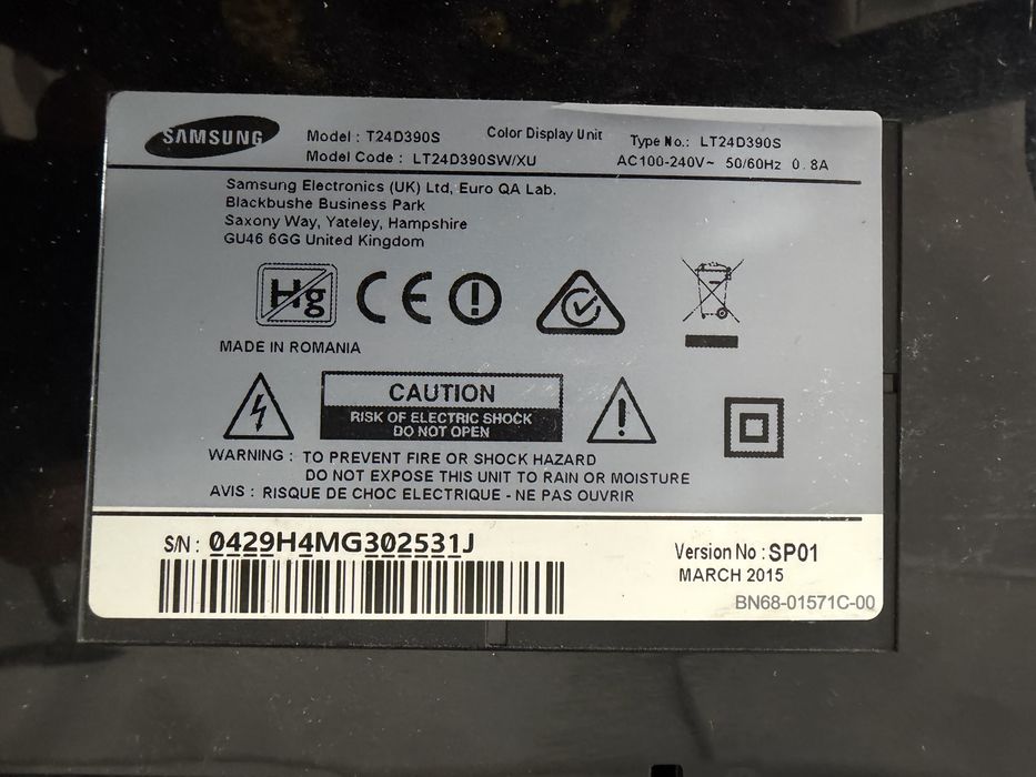 Телевизор -  Samsung 24 inch /Smart  / A20