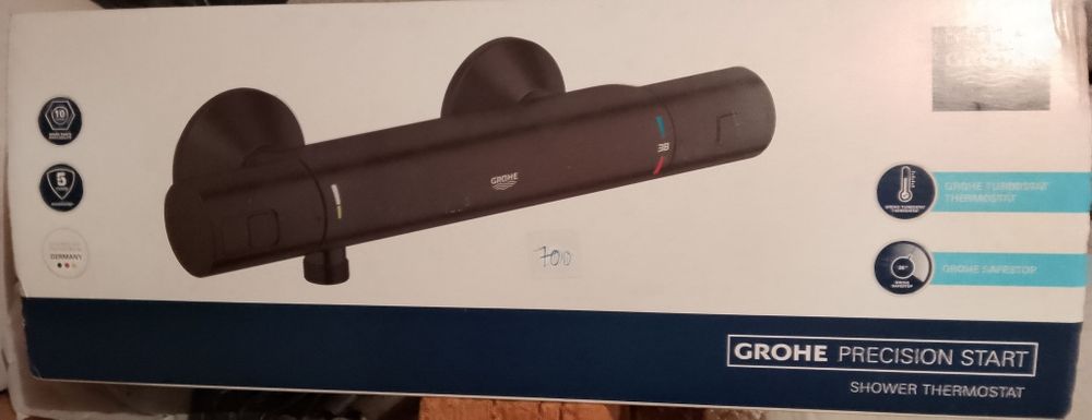 Vand bateri dus : Hansgrohe - Verostat si Grohe - Precision Start