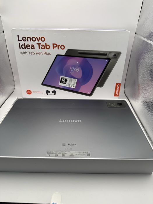 Tableta Lenovo Idea Tab Pro 128GB / 8GB RAM + Pen si Casti Motorola Buds , AMANET NO LIMIT.