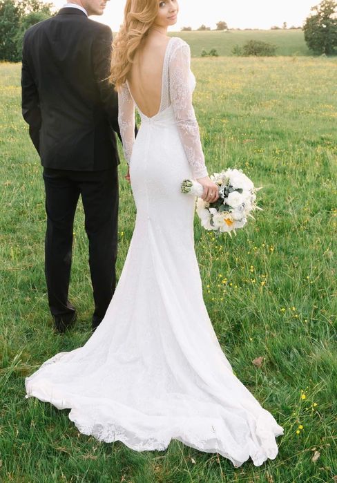 Rochie mireasa rosa clara