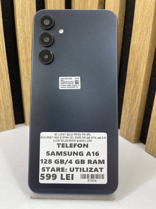 Samsung A16 128Gb 4Gb ram Garantie / Factura #57974