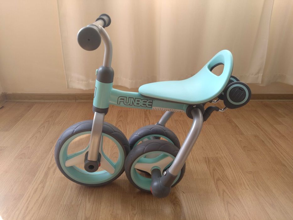 Детско колело с педали 2 в 1 (триколка, баланс колело)  - FUNBEE