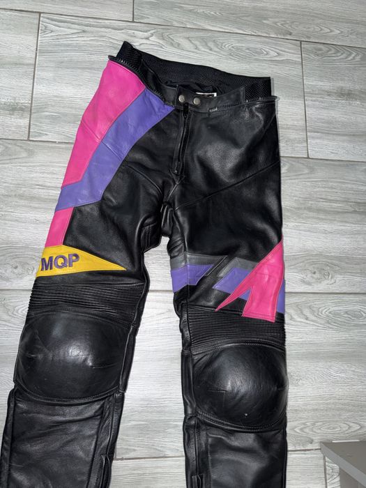 Pantaloni moto piele MQP