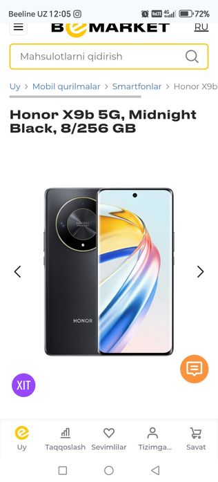 Honor x9b sotiladi 8