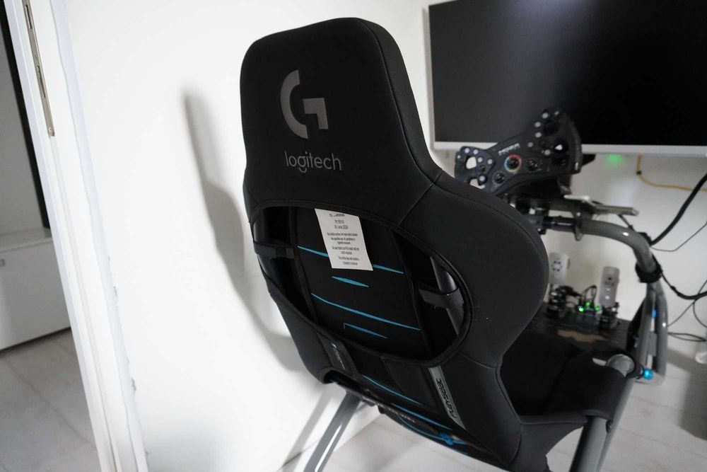 Sim Racing cockpit simulator Playseat Trophy curse compatibil Moza Fanatec, Logitech G Edition, în stare foarte bună.