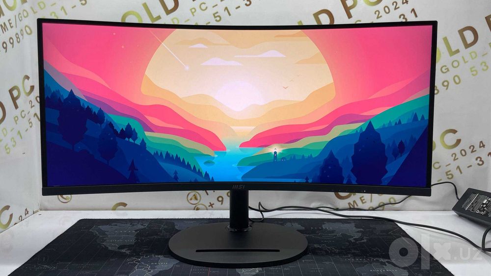 Monitor MSI 34 120hz CURVED "VA" / Arzon manitor lar bor yana