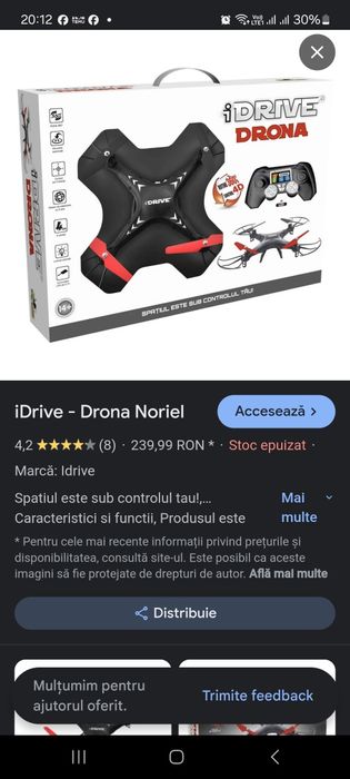 Drona Noriel 130 lei