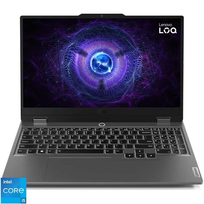 Laptop Lenovo Gaming 15.6'' LOQ 15IAX9I, FHD IPS 144Hz, 1TB NVMe, 4GB Video, 32GB DDR5