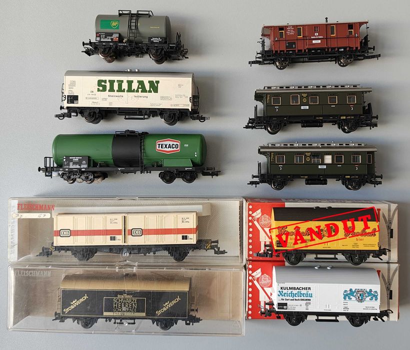 Vagoane trenulet electric H0, Roco, Fleischmann, Brawa, Electrotren