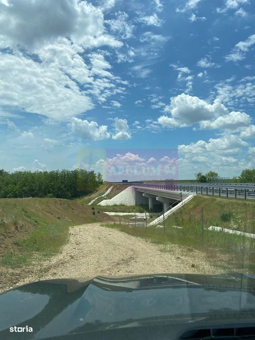 6,26 ha lângă DEx12 Pitești | 2,95 €/mp | acces DJ Pitești–Craiova