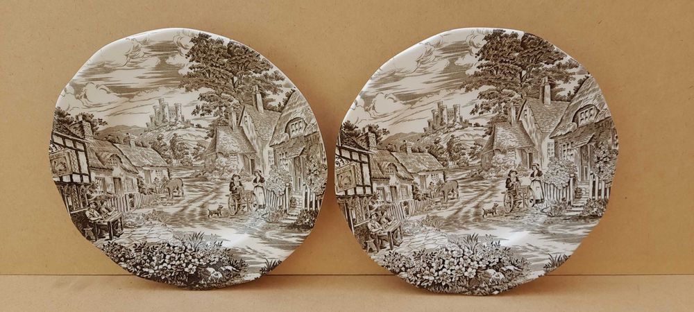 pereche farfurii decorative