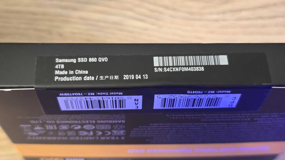 Samsung 860 QVO SATA SSD 4TB - Oferta