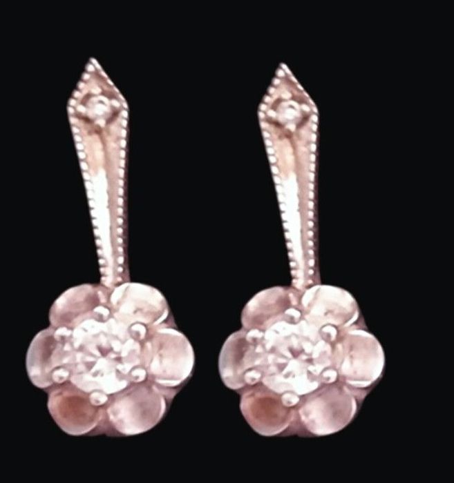 Серьги винтаж. 925 пробы