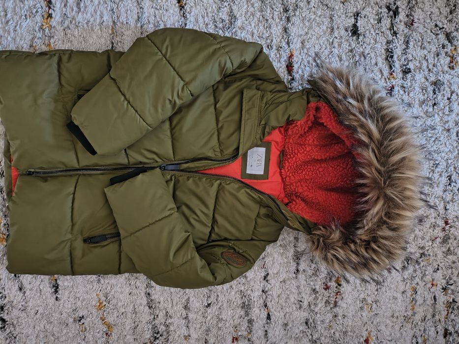 Geacă Zara kaki mărimea 122