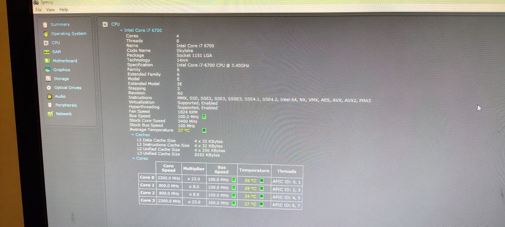 Геймърски Компютър i7-6700 / GTX 1060 6GB / 1TB NVMe / Win 11 Pro