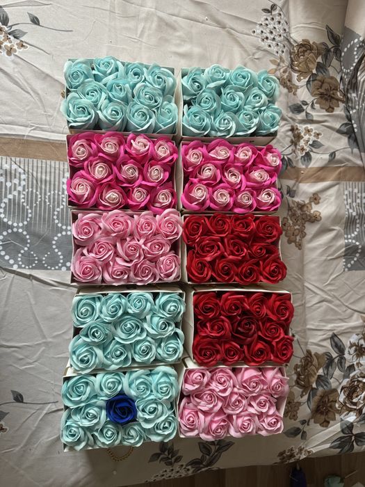 Gentute din trandafiri de sapun