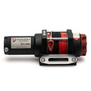 Troliu electric Atv Macon 4500lbs (2041KG) 12V cablu sintetic 14m