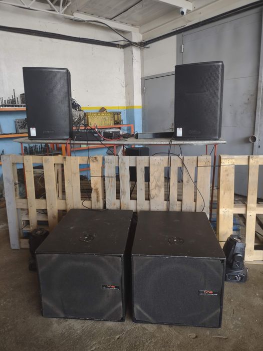 Inchiriez, de inchiriat sonorizare sistem audio boxe cabana REVELION