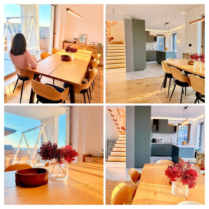 Casa moderna, 2021, 158mp utili, garaj, clasa energetica A, panouri