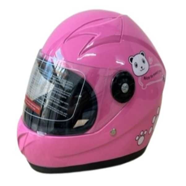 Детска каска Automat, За мотор, Атв, Велосипед, S и M размер, Розова