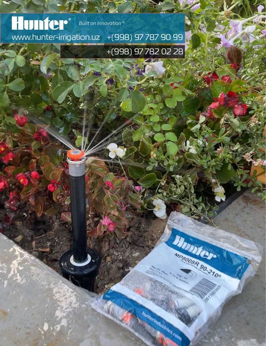 Автоматический полив газона