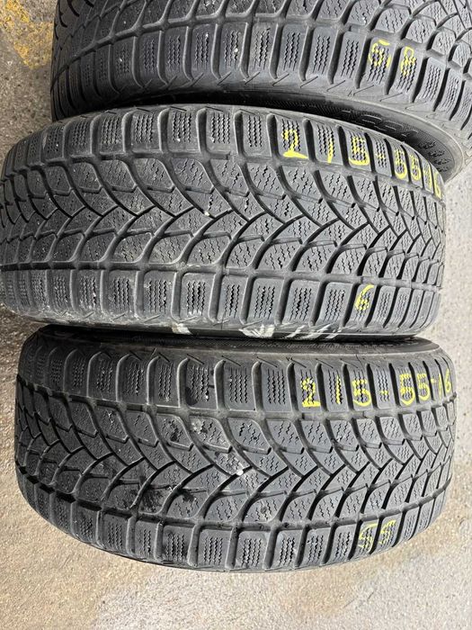 Set anvelope 215/55/16,215 55 R16 MS iarna cu montaj inclus