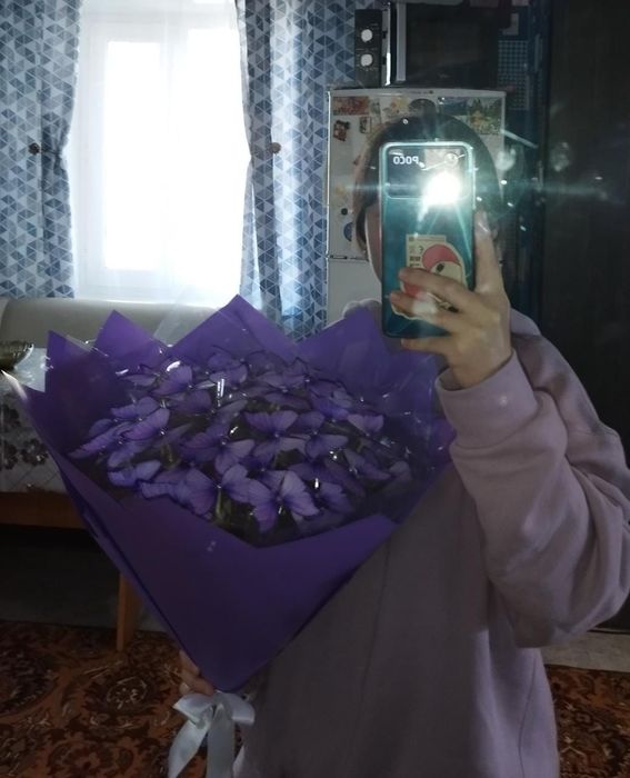 Букет из бабочек