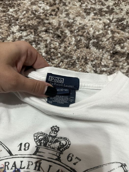 Bluza alba Polo Ralph Lauren marimea S