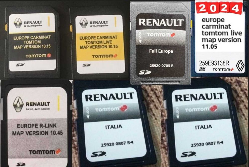 2026 СД карти за навигация, камери за скорост Европа BG Турция