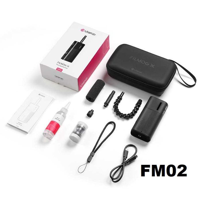 Портативный дым машина. Ulanzi Filmog Ace FM01 и FM02. Есть доставка