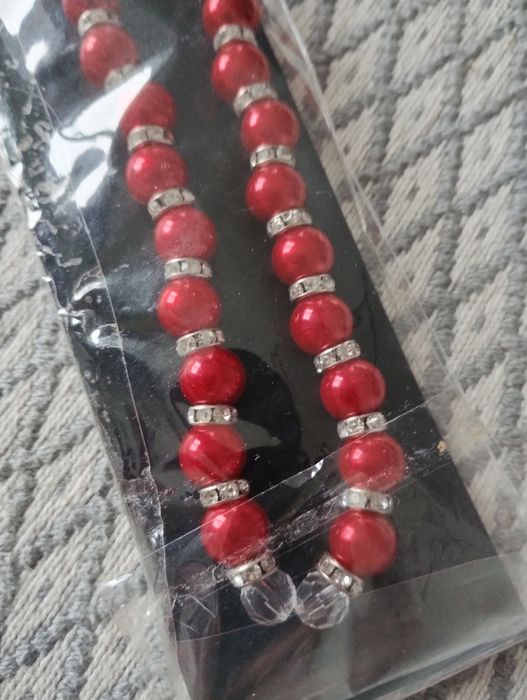 Lănțișor câini cu mărgele L