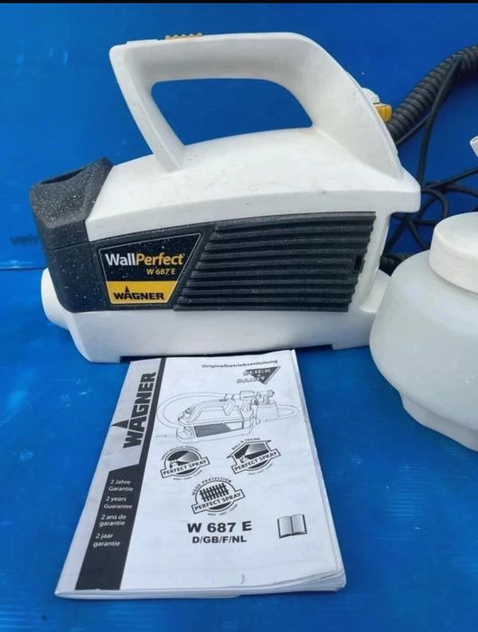 Wagner WallPerfect W687E – Pistol vopsit profesional, set complet