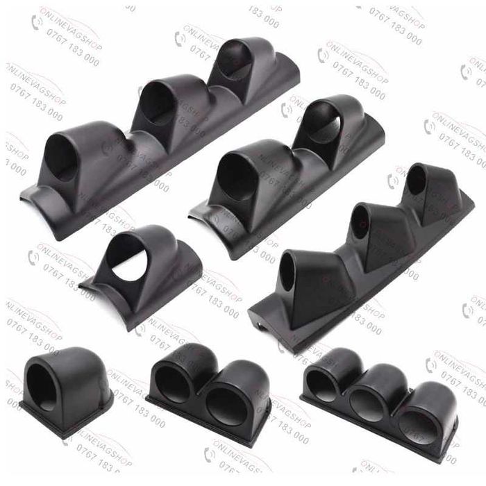 Suport ceasuri indicatoare de 52mm fixare pe stalp si bord