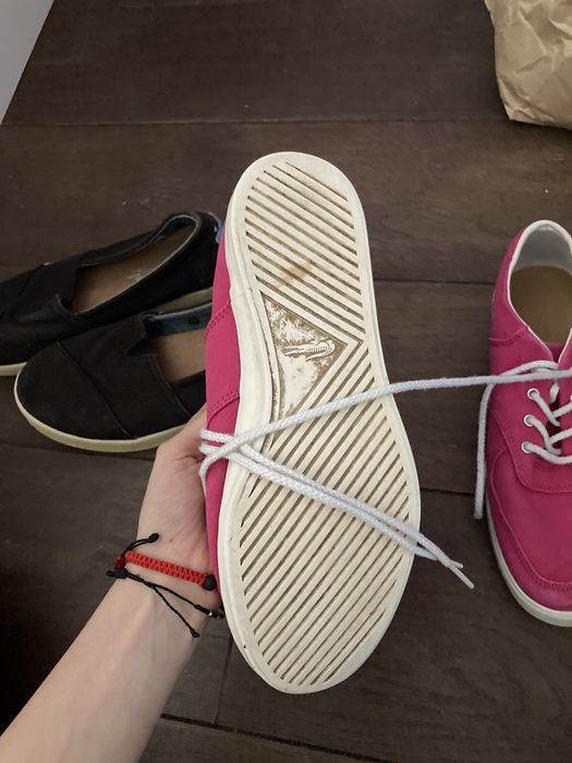 Маратонки и мокасини Toms, Lacoste размер 36