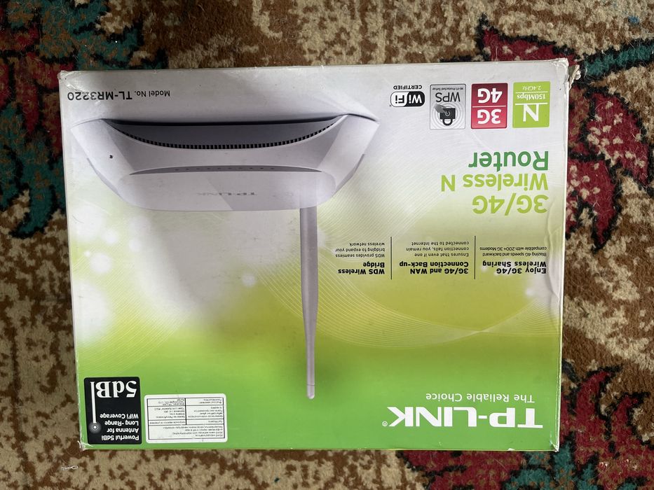 Вайфай роутер Wi-Fi роутер TP-LINK TL-MR3220