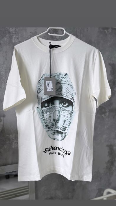 Tricou Balenciaga OFF White Amiri